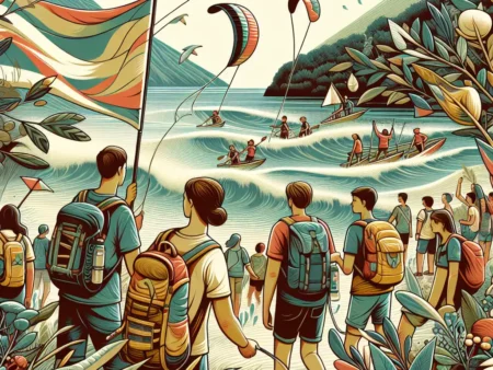 Komunitas Pemuda Berpartisipasi dalam Kampanye Menjaga Laut