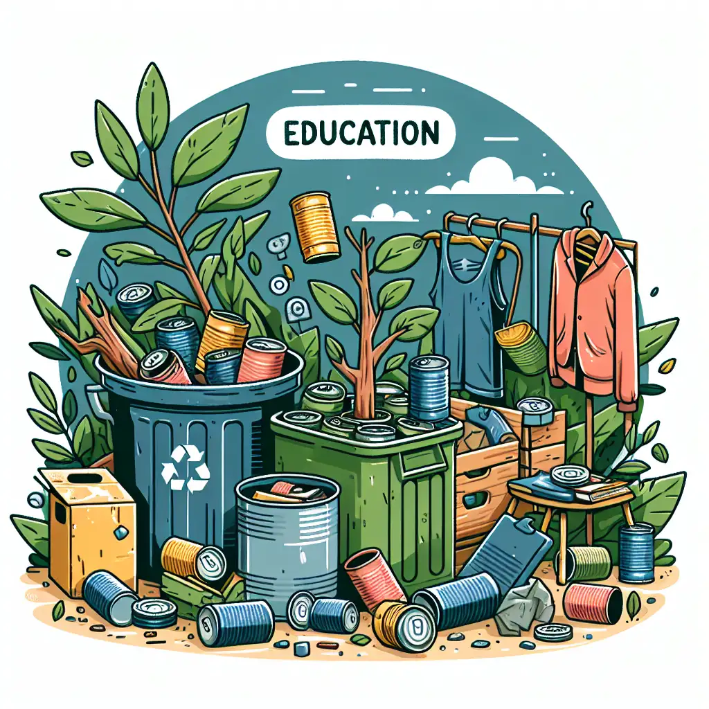 Edukasi Tentang Pemanfaatan Kembali Barang Bekas untuk Mengurangi Sampah