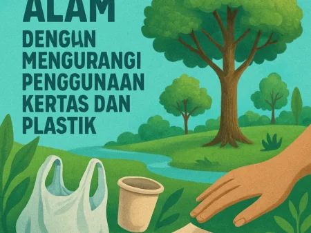 Menjaga Alam dengan Mengurangi Penggunaan Kertas dan Plastik