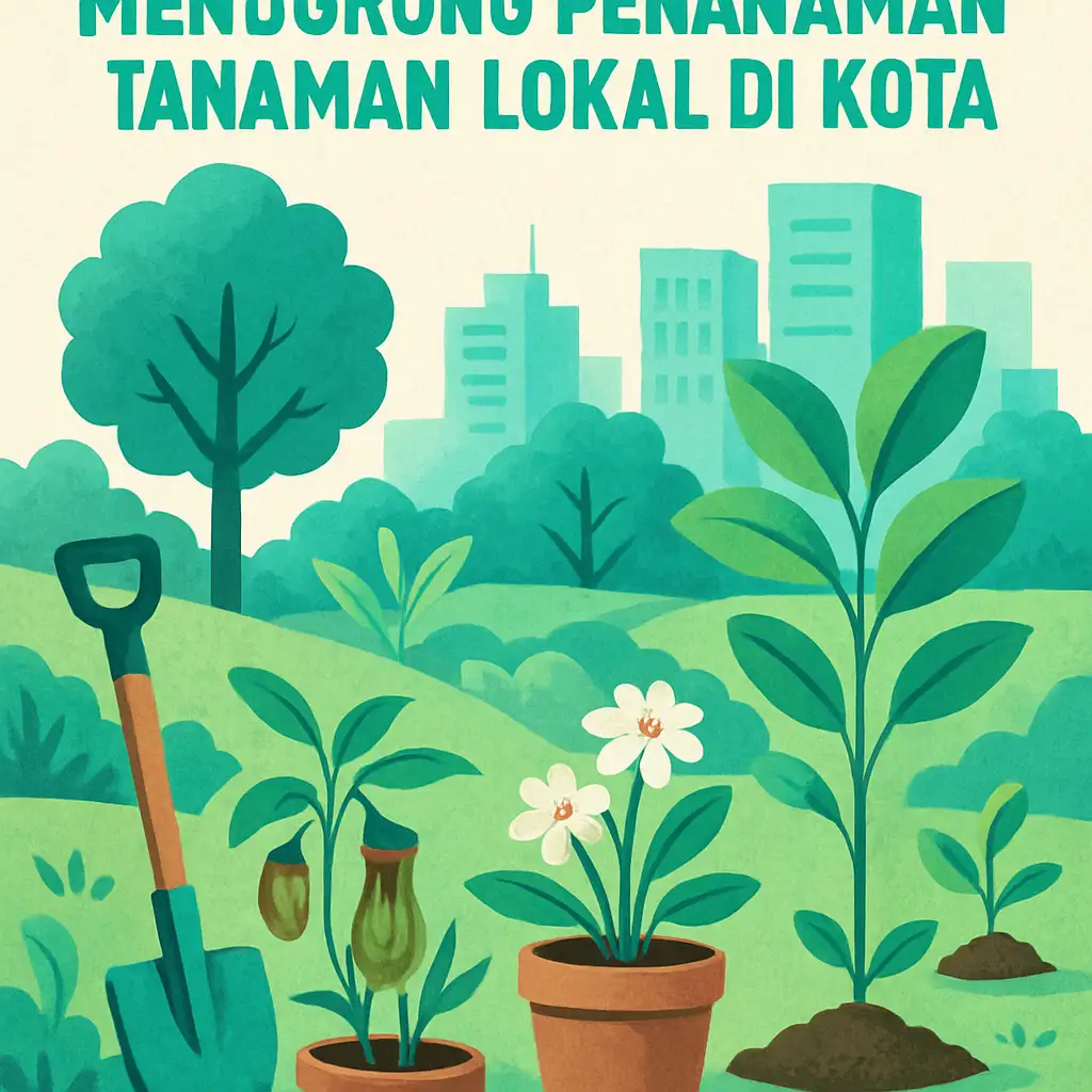 Komunitas Peduli Lingkungan Mendorong Penanaman Tanaman Lokal di Kota