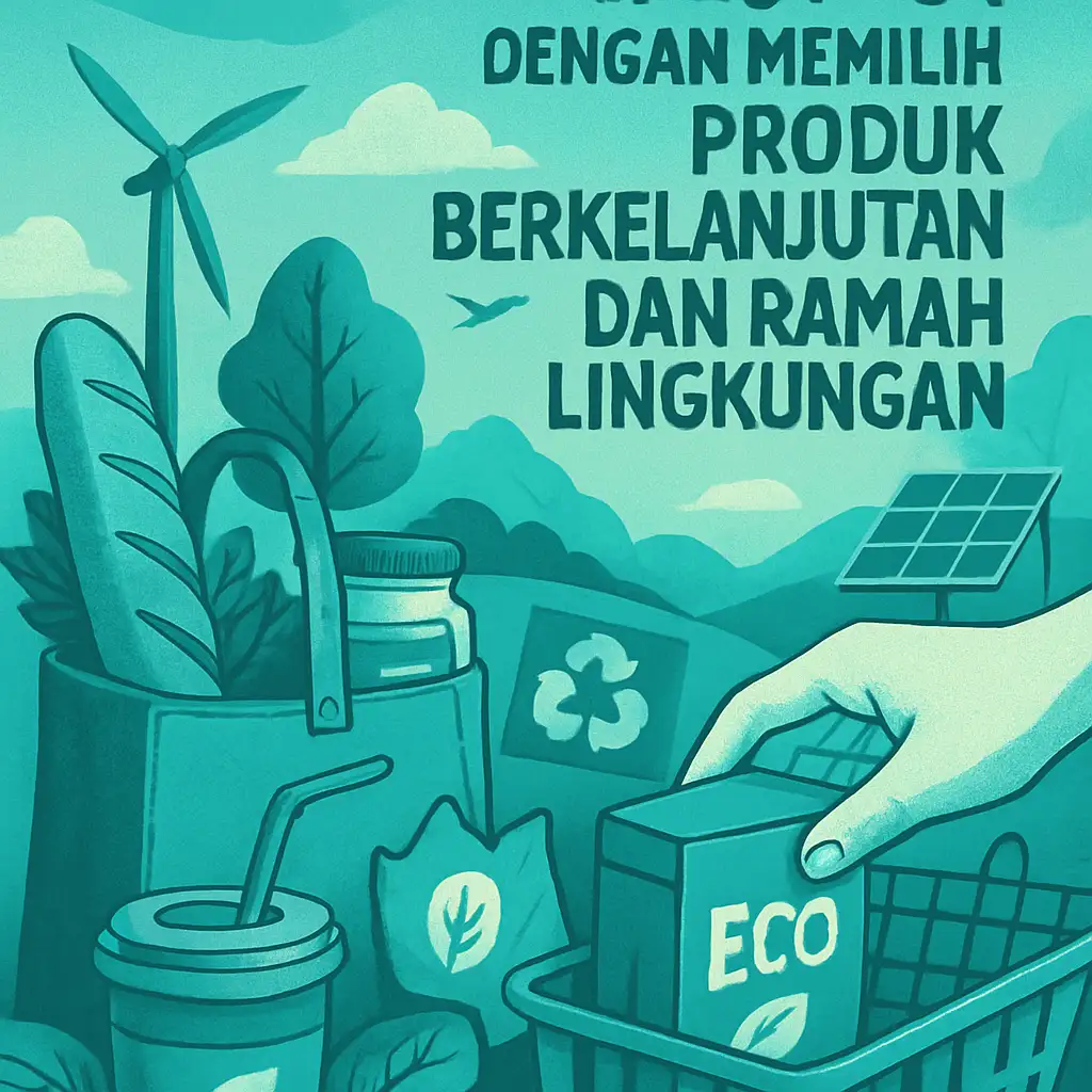 Gaya Hidup Cerdas dengan Memilih Produk Berkelanjutan dan Ramah Lingkungan
