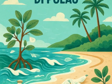 Kampanye Bersih Lautan dengan Aksi Cinta Alam di Pulau
