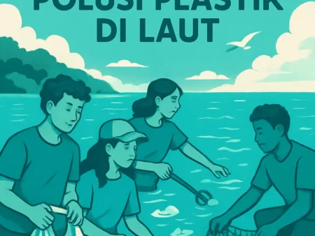 Komunitas Anak Muda Aksi Melawan Polusi Plastik di Laut